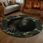 Brown Black 3d Animal Rug Bring Wildlife Illusion To Your Space 1