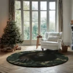 Brown Black 3d Animal Rug Bring Wildlife Illusion To Your Space 1