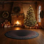 Brown Black Transform Your Space With A 3d Illusion Floor Rug 1