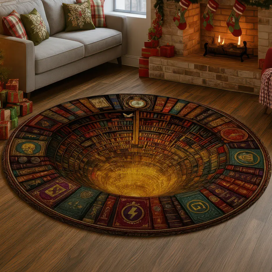 Brown Yellow 3d Illusion Rug Transform Your Space With Style 1 Brown Yellow 3d Illusion Rug Transform Your Space With Style 1