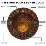 Brown Yellow 3d Illusion Rug Transform Your Space With Style 1