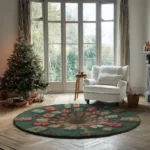 Green Red 3d Illusion Rug Mesmerizing Gift Decor For Any Room 1