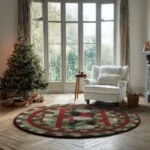 Red Green 3d Gnome Illusion Rug Add Whimsy To Your Space 1
