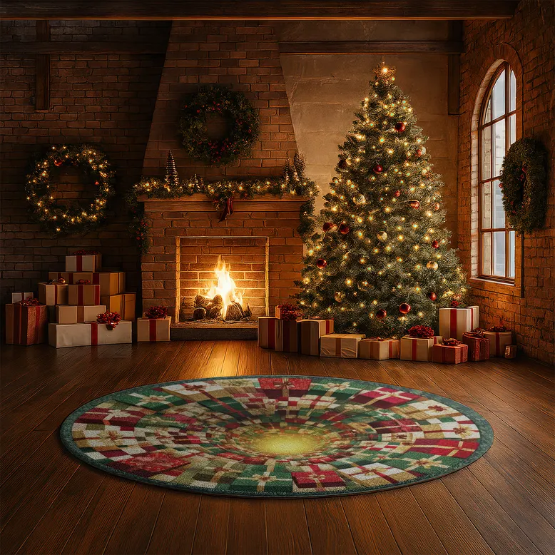Red Green 3d Illusion Rug Mesmerizing Optical Effect For Home 3 Red Green 3d Illusion Rug Mesmerizing Optical Effect For Home 3