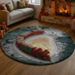 Red Green Immersive 3d Illusion Rug Transform Your Space Instantly 1